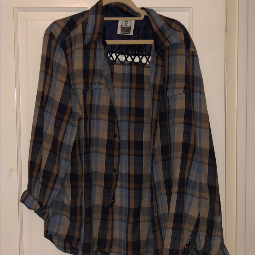 LF oversized flannel